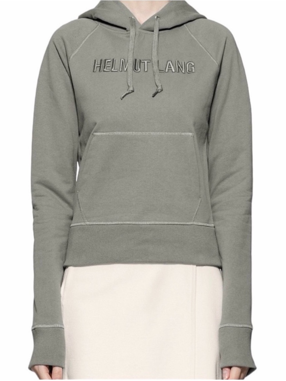 Helmut Lang Pullover Logo Hoodie